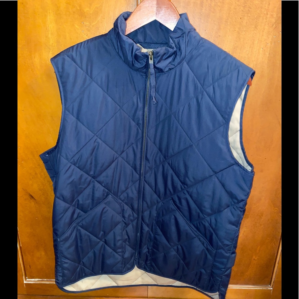 Quilted J. Crew Vest